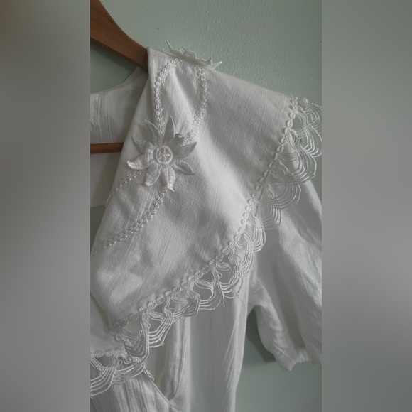 Vintage Joseph Ribkoff White Textured Fabric - Picture 4 of 9